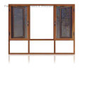 Aluminium Good Design Windows for House (FT-W108)